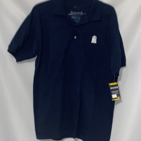 NWT Ripple Junction BBC DOCTOR WHO SIZE MEDIUM NAVY Blue Polo Shirt Casual Knit - Picture 8 of 13